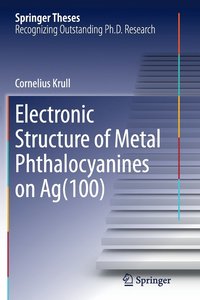 bokomslag Electronic Structure of Metal Phthalocyanines on Ag(100)
