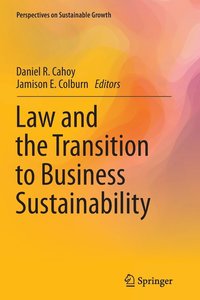 bokomslag Law and the Transition to Business Sustainability