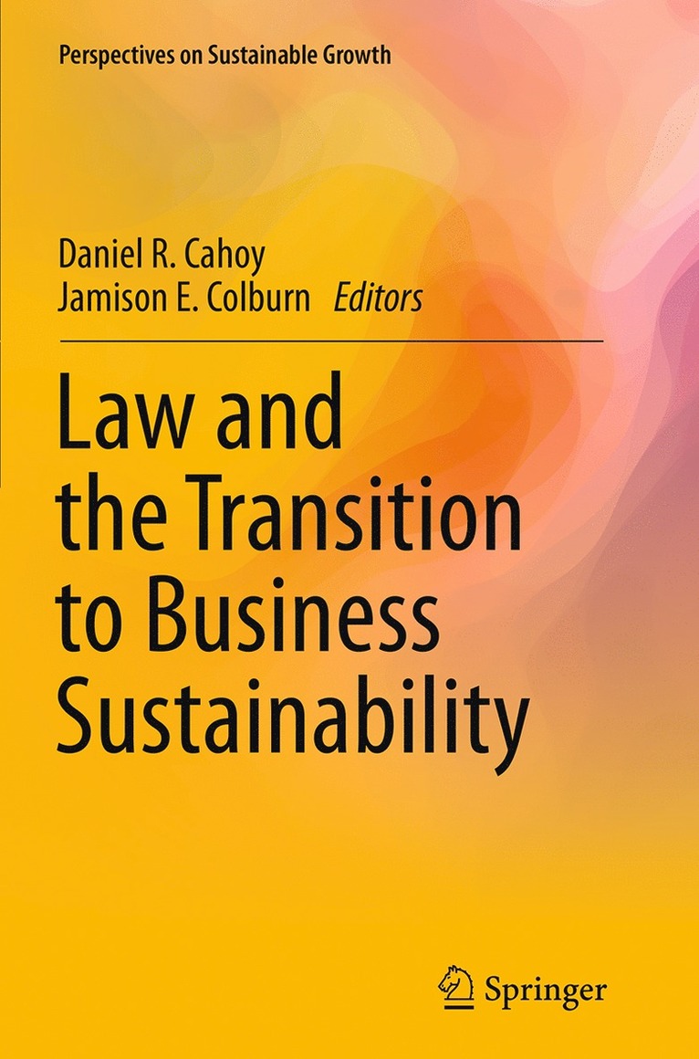 Law and the Transition to Business Sustainability