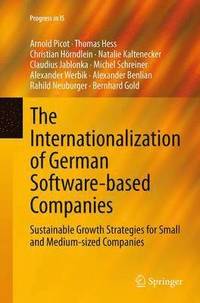 bokomslag The Internationalization of German Software-based Companies