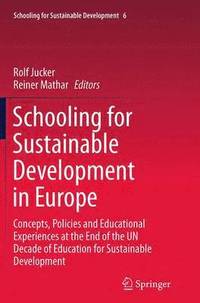 bokomslag Schooling for Sustainable Development in Europe