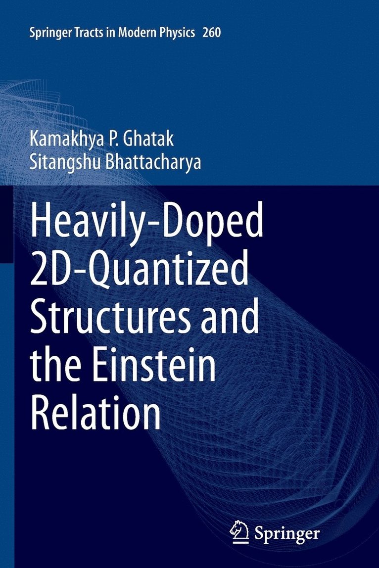 Heavily-Doped 2D-Quantized Structures and the Einstein Relation 1