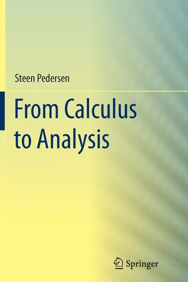 bokomslag From Calculus to Analysis