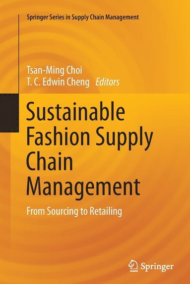 bokomslag Sustainable Fashion Supply Chain Management