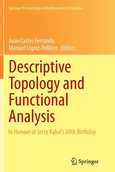 bokomslag Descriptive Topology and Functional Analysis