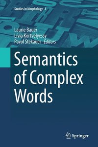 bokomslag Semantics of Complex Words