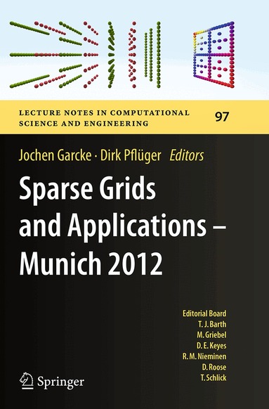 Jochen Garcke, Dirk Pflüger - Sparse Grids and Applications - Munich 2012, Häftad