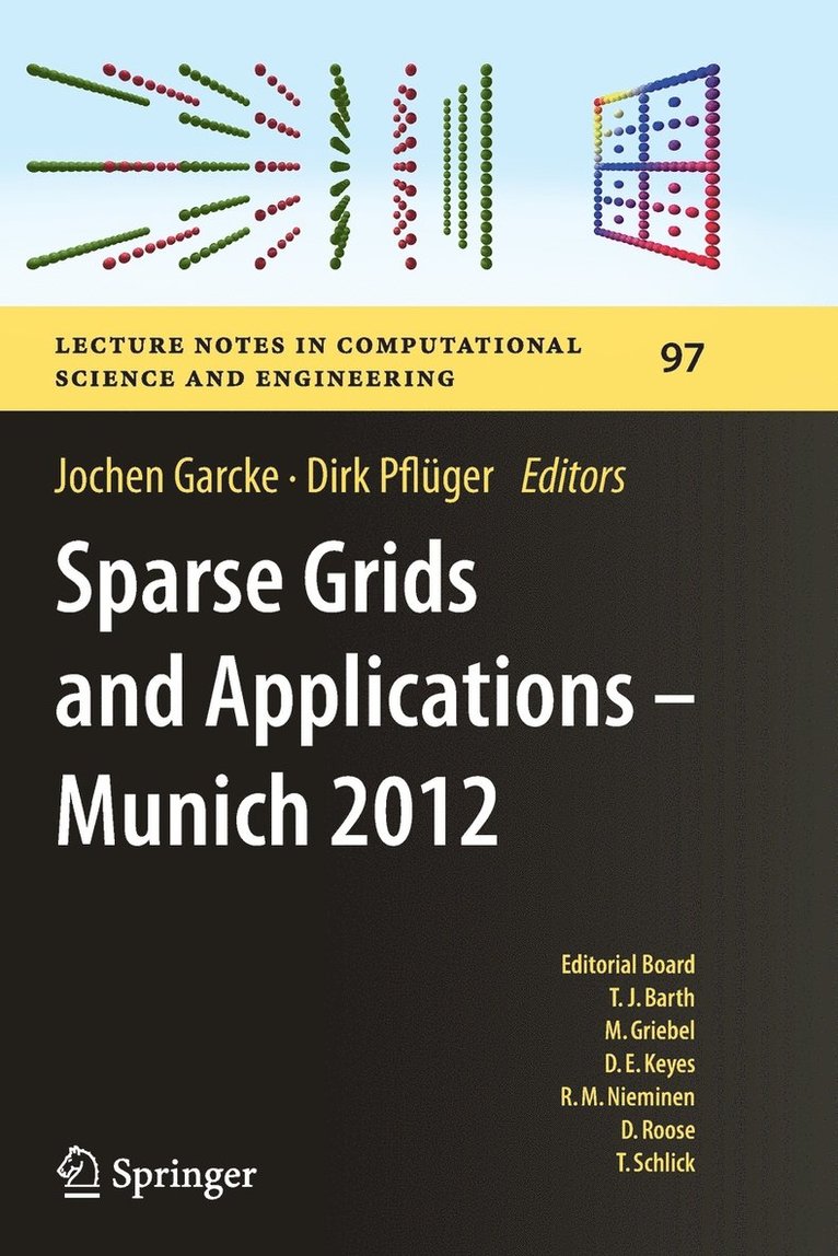 Jochen Garcke, Dirk Pflüger - Sparse Grids and Applications - Munich 2012, Häftad