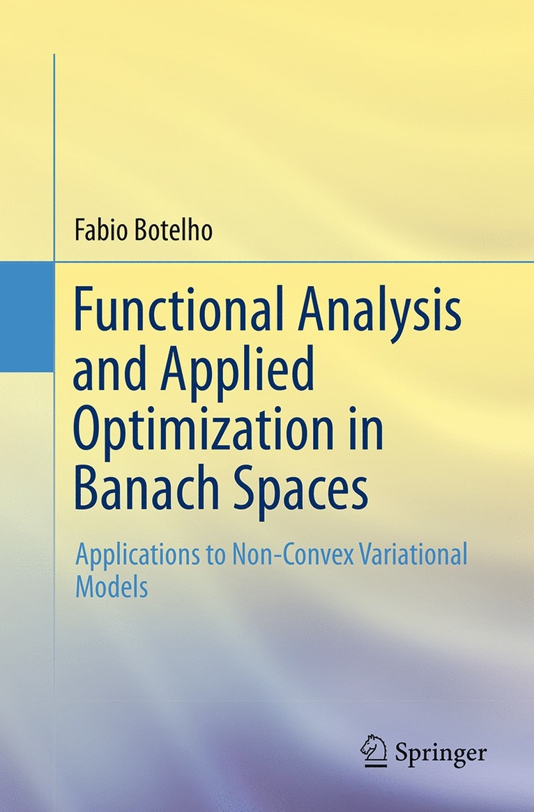 Fabio Botelho - Functional Analysis and Applied Optimization in Banach Spaces, Häftad