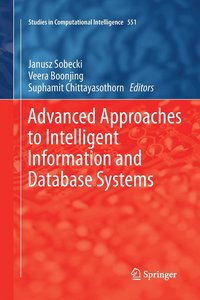 bokomslag Advanced Approaches to Intelligent Information and Database Systems