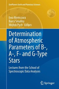 bokomslag Determination of Atmospheric Parameters of B-, A-, F- and G-Type Stars