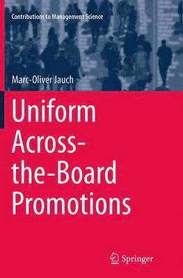 bokomslag Uniform Across-the-Board Promotions