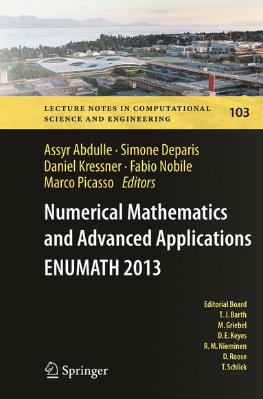 bokomslag Numerical Mathematics and Advanced  Applications - ENUMATH 2013