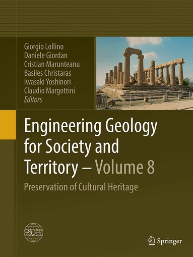 Giorgio Lollino, Daniele Giordan, Cristian Marunteanu, Basiles Christaras, Iwasaki Yoshinori, Claudio Margottini - Engineering Geology for Society and Territory - Volume 8, Häftad