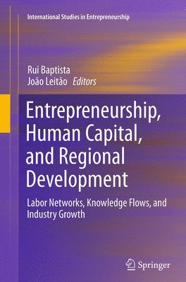 Rui Baptista, João Leitão, Joao Leitao - Entrepreneurship, Human Capital, and Regional Development, Häftad