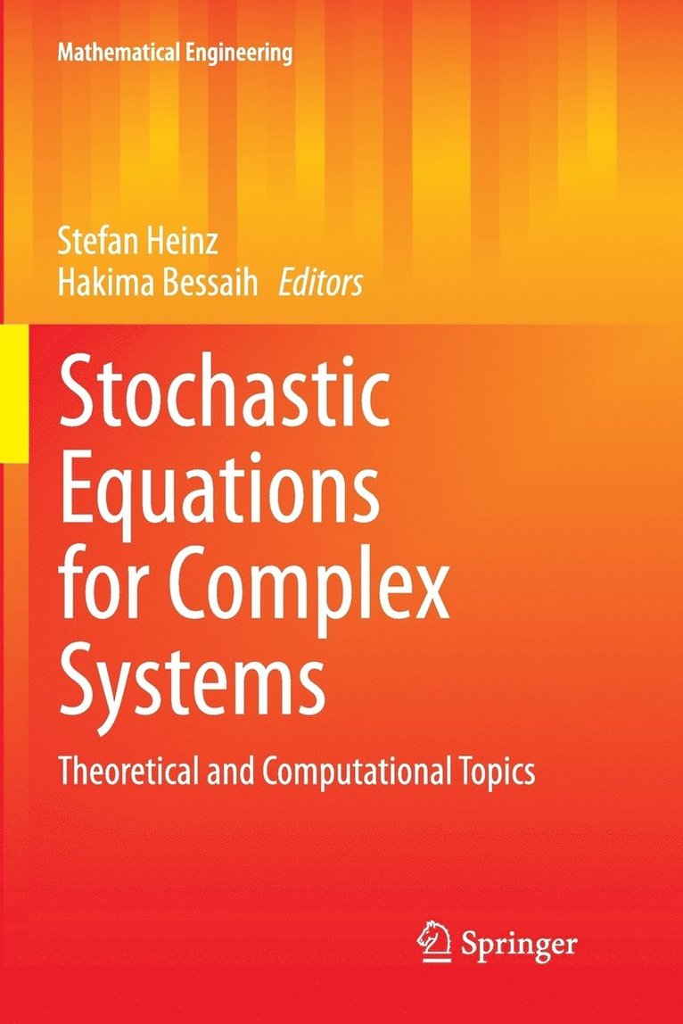 Stefan Heinz, Hakima Bessaih - Stochastic Equations for Complex Systems, Häftad