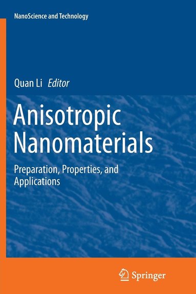 bokomslag Anisotropic Nanomaterials