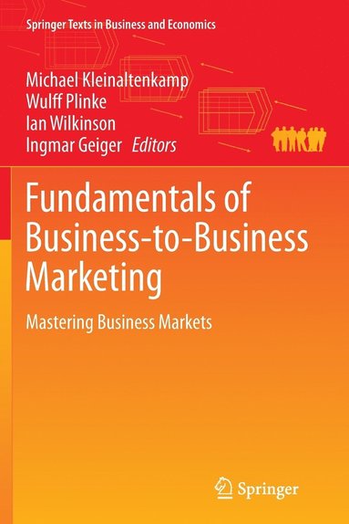bokomslag Fundamentals of Business-to-Business Marketing