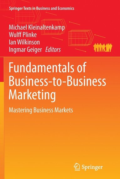 bokomslag Fundamentals of Business-to-Business Marketing