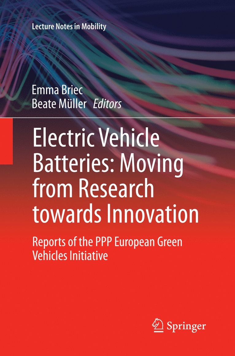 Emma Briec, Beate Müller, Beate Muller - Electric Vehicle Batteries: Moving from Research towards Innovation, Häftad