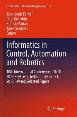 bokomslag Informatics in Control, Automation and Robotics