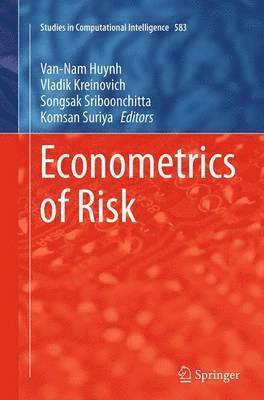 bokomslag Econometrics of Risk