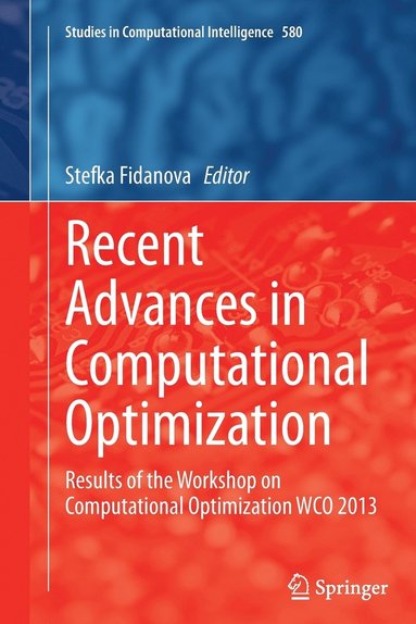 bokomslag Recent Advances in Computational Optimization