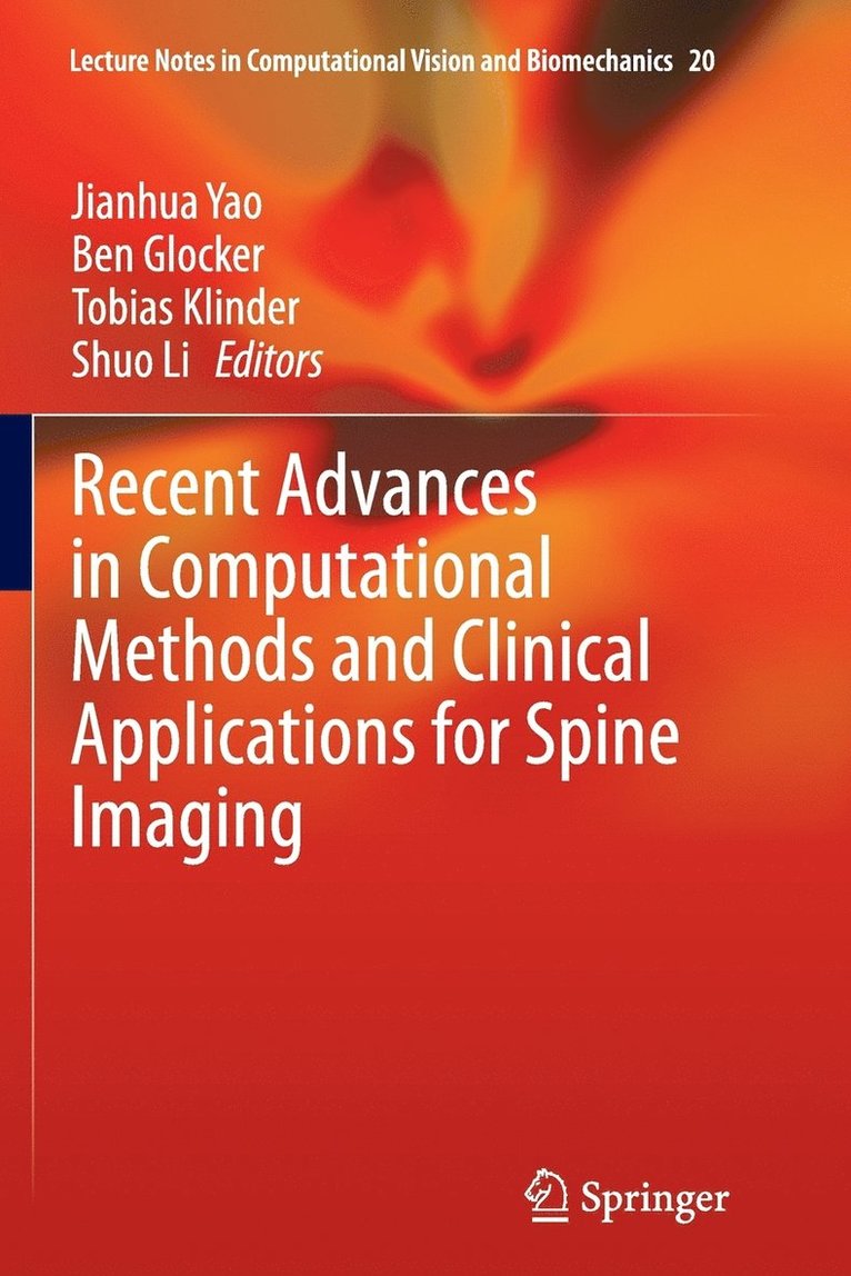 Recent Advances in Computational Methods and Clinical Applications for Spine Imaging 1