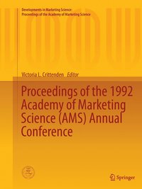 bokomslag Proceedings of the 1992 Academy of Marketing Science (AMS) Annual Conference