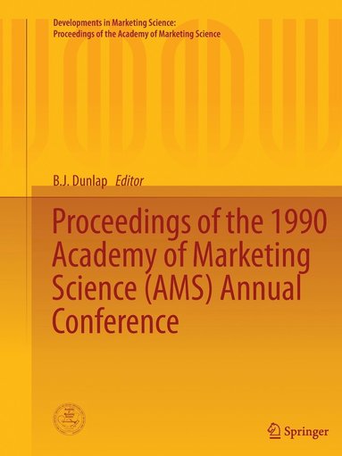 bokomslag Proceedings of the 1990 Academy of Marketing Science (AMS) Annual Conference