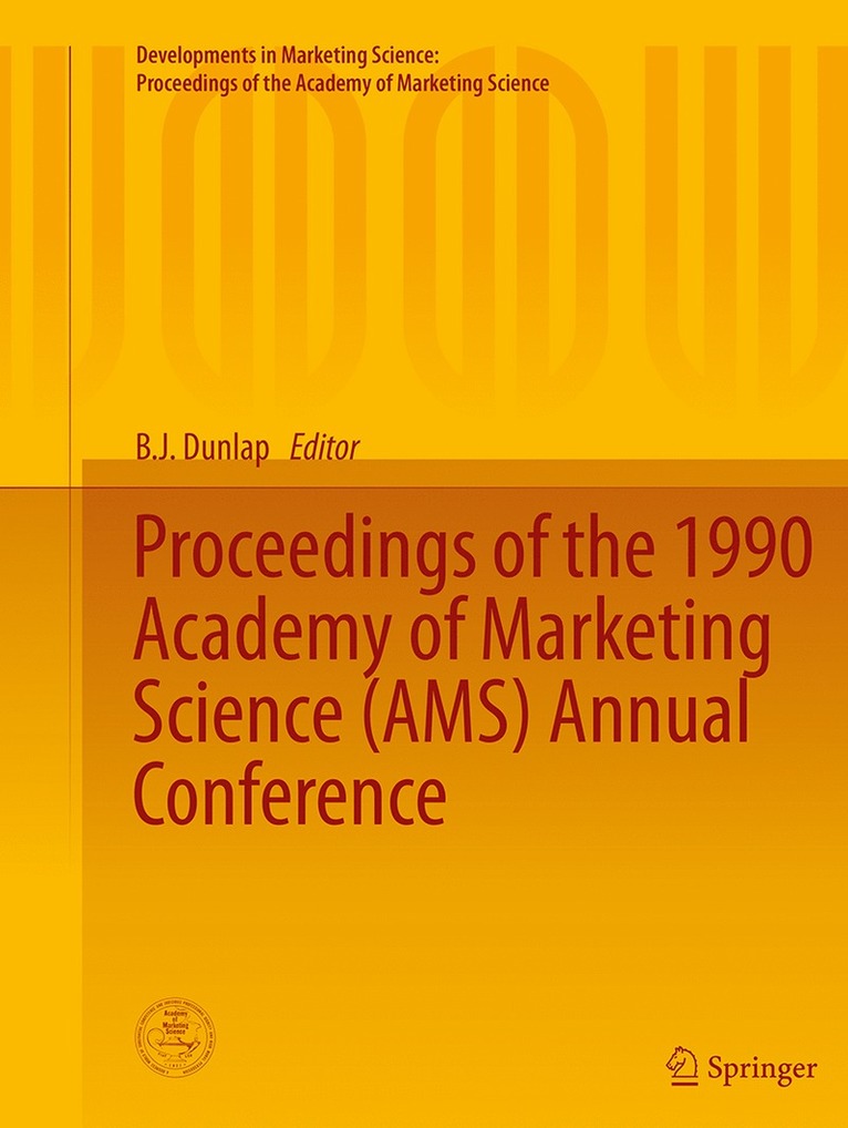 Proceedings of the 1990 Academy of Marketing Science (AMS) Annual Conference 1