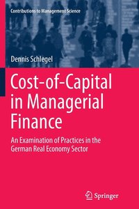 bokomslag Cost-of-Capital in Managerial Finance