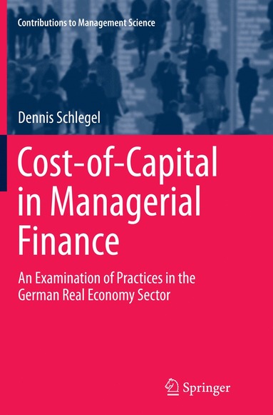 bokomslag Cost-of-Capital in Managerial Finance