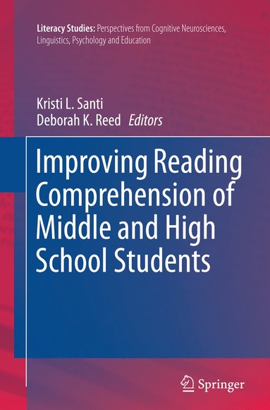 bokomslag Improving Reading Comprehension of Middle and High School Students