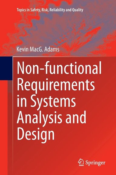 bokomslag Non-functional Requirements in Systems Analysis and Design