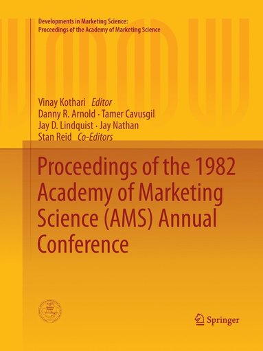 bokomslag Proceedings of the 1982 Academy of Marketing Science (AMS) Annual Conference