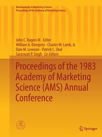 bokomslag Proceedings of the 1983 Academy of Marketing Science (AMS) Annual Conference