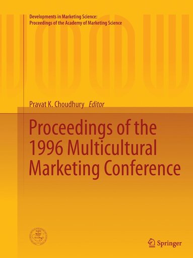 bokomslag Proceedings of the 1996 Multicultural Marketing Conference