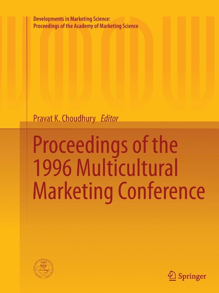 Proceedings of the 1996 Multicultural Marketing Conference 1