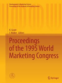 bokomslag Proceedings of the 1995 World Marketing Congress