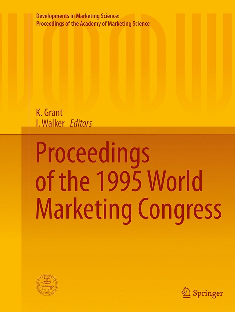 Proceedings of the 1995 World Marketing Congress 1