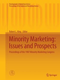 bokomslag Minority Marketing: Issues and Prospects