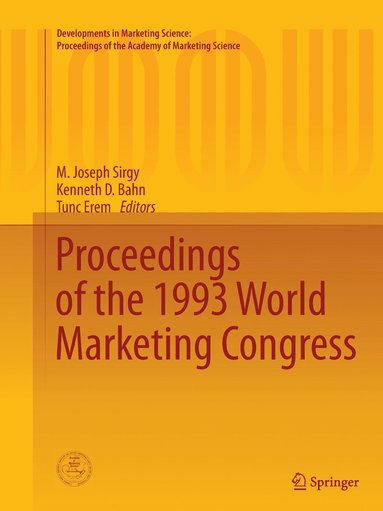 bokomslag Proceedings of the 1993 World Marketing Congress