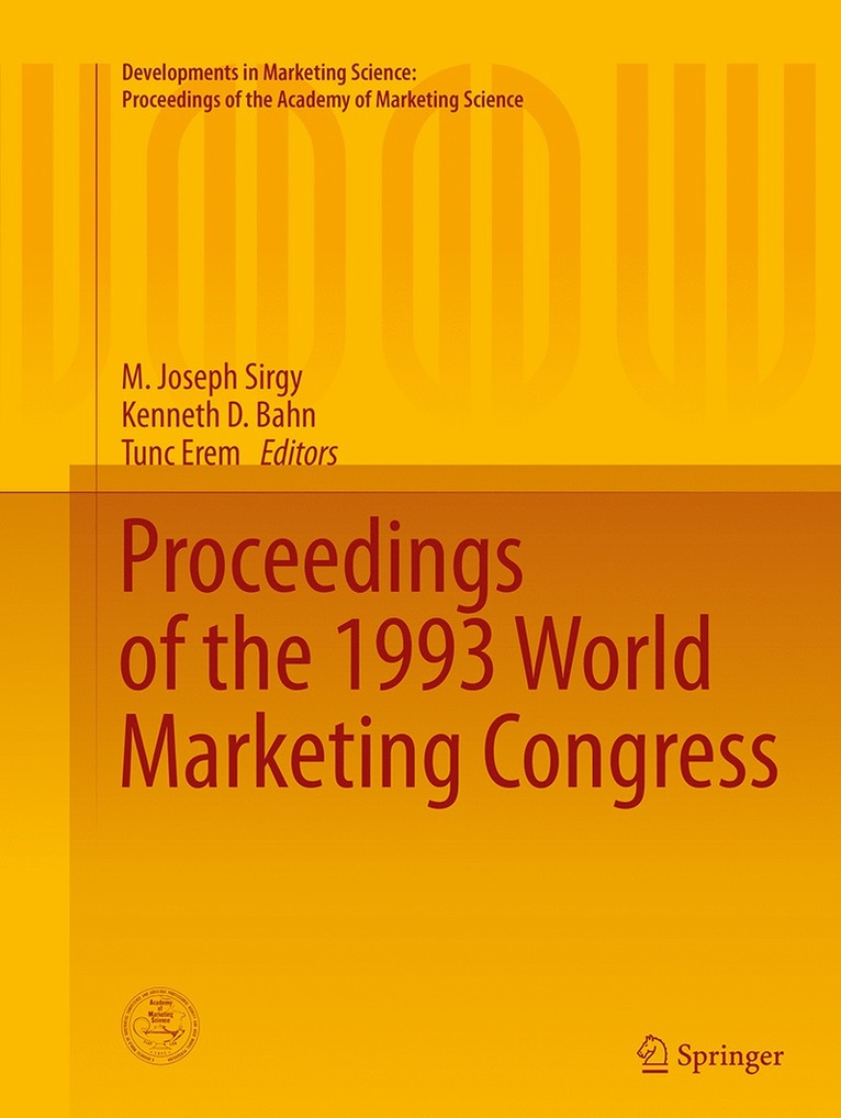 Proceedings of the 1993 World Marketing Congress 1