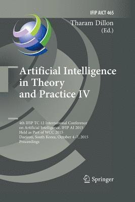 Artificial Intelligence in Theory and Practice IV 1