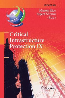 Critical Infrastructure Protection IX 1