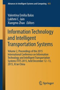 bokomslag Information Technology and Intelligent Transportation Systems