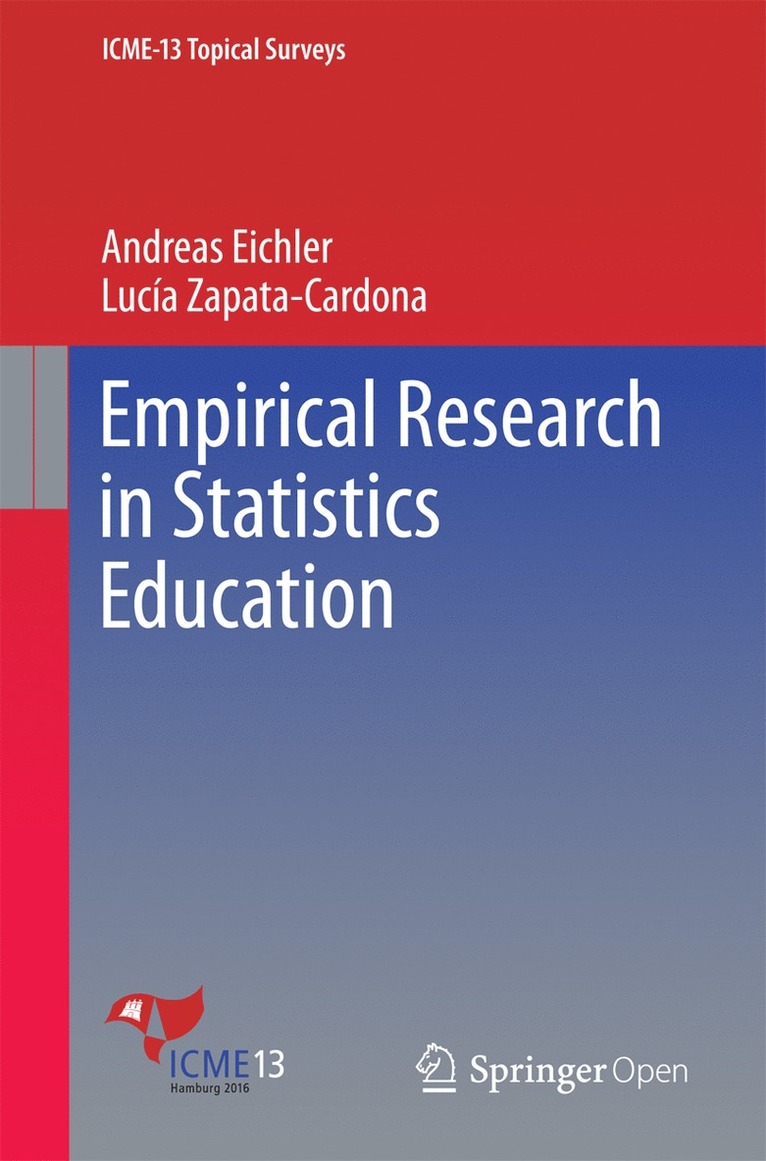 Andreas Eichler, Lucía Zapata-Cardona, Lucia Zapata-Cardona, Lucía - Empirical Research in Statistics Education, Häftad