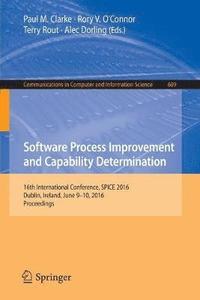 bokomslag Software Process Improvement and Capability Determination