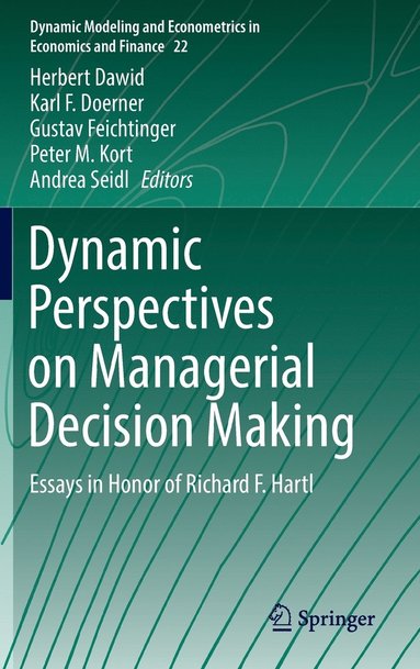 bokomslag Dynamic Perspectives on Managerial Decision Making